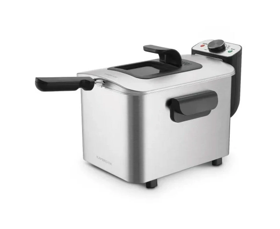 Kambrook 4-Litre Golden Crisp Deep Fryer - Stainless Steel