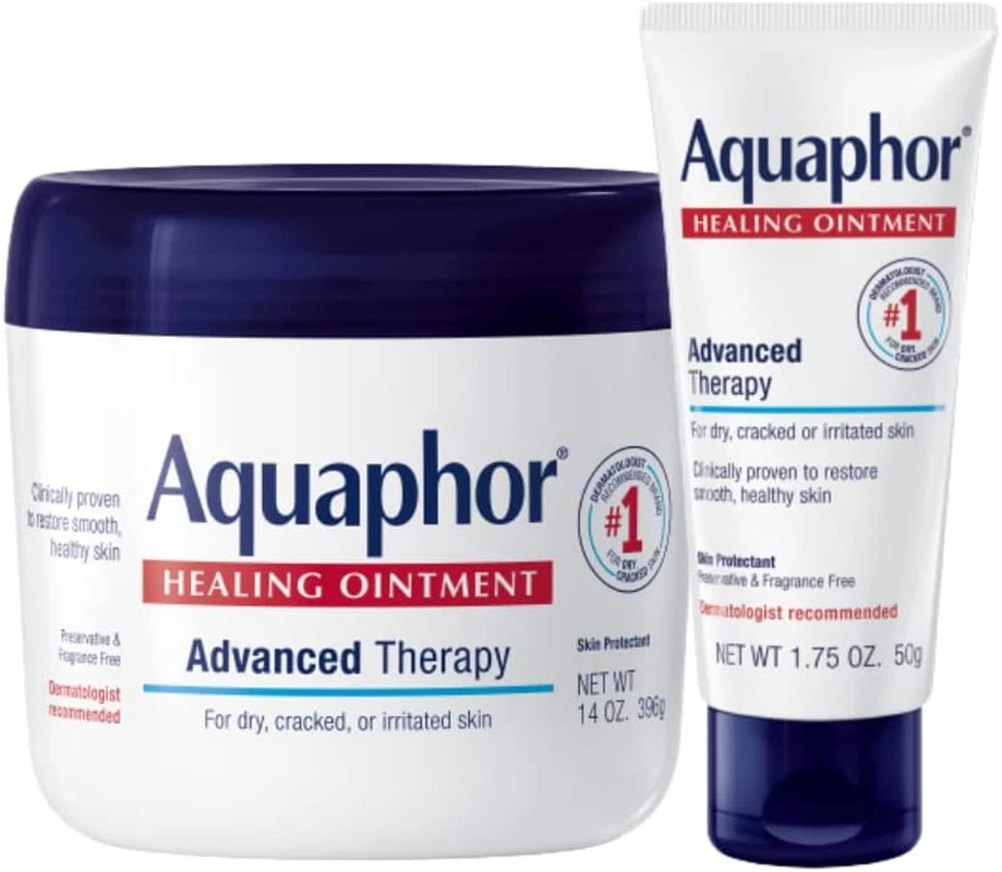 Aquaphor Advanced Therapy Healing Ointment Skin Protectant 14 Ounce Jar