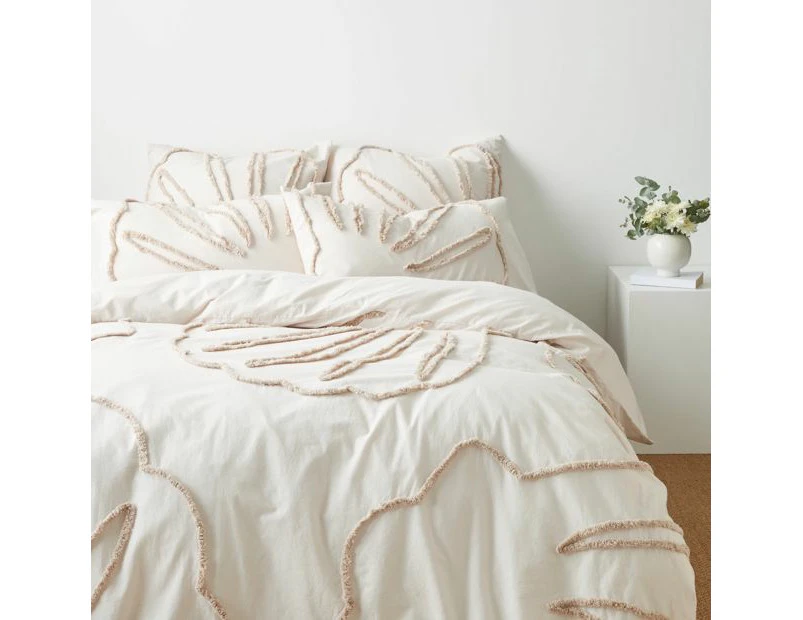 Target Dune Texture Shell Quilt Cover Set