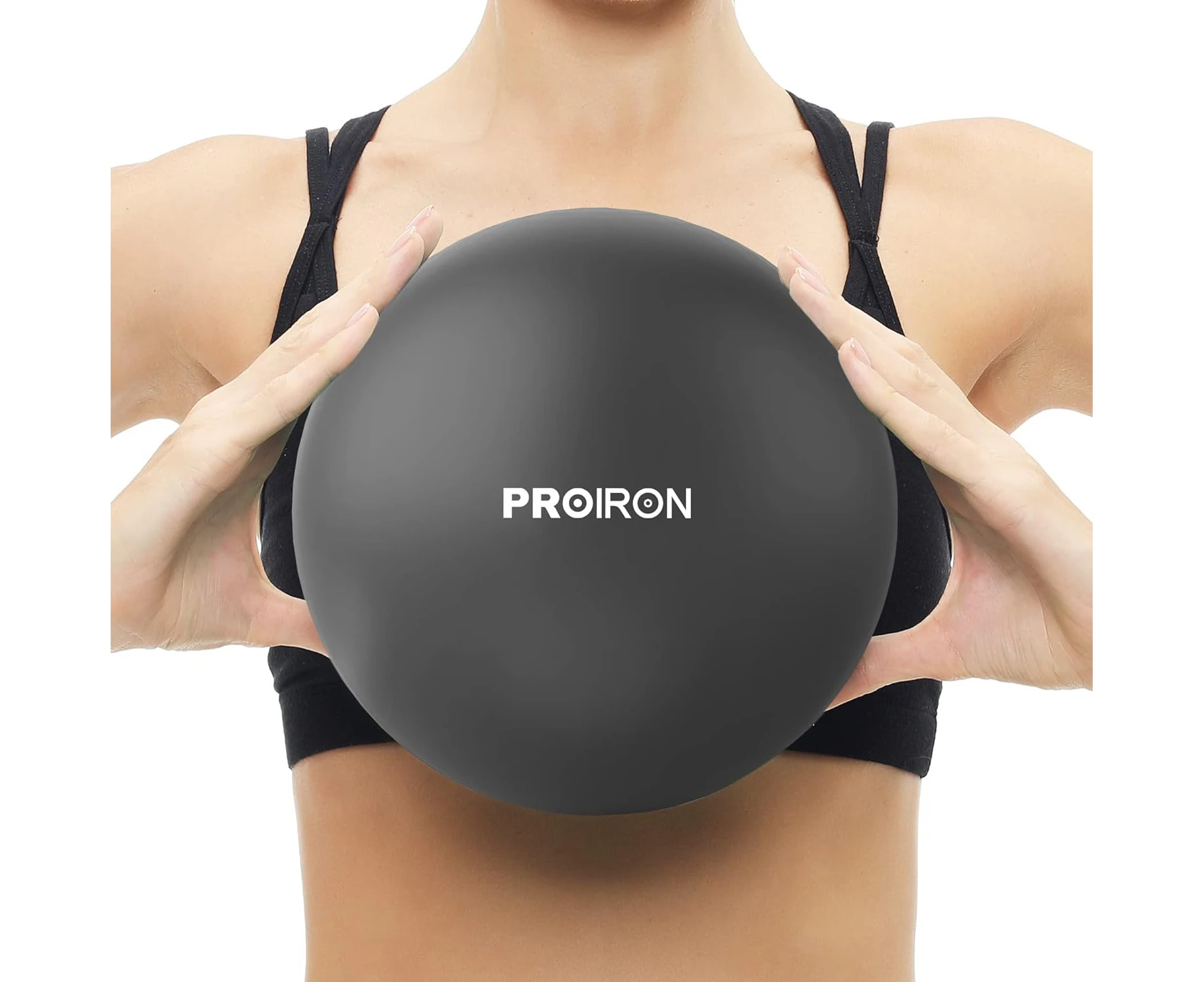 PROIRON Pilates Ball 25cm Mini Ball Small Exercise Ball for for Pilates, Yoga, Core Training, Physical Therapy, Balance, Stability, Stretching