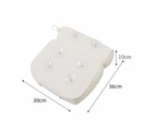 Vibe Geeks Non-Slip Suction Cups Air Mesh Bath Pillow For Bathtub