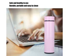 Thermal Water Bottle Stainless Steel Double Layers Leakproof Durable Sturdy Nonslip Bottom Widely Used Thermal Cup