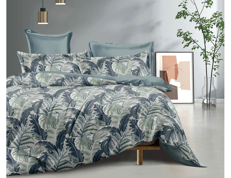 CleverPolly Laura Microfibre Quilt Cover Set - Multi