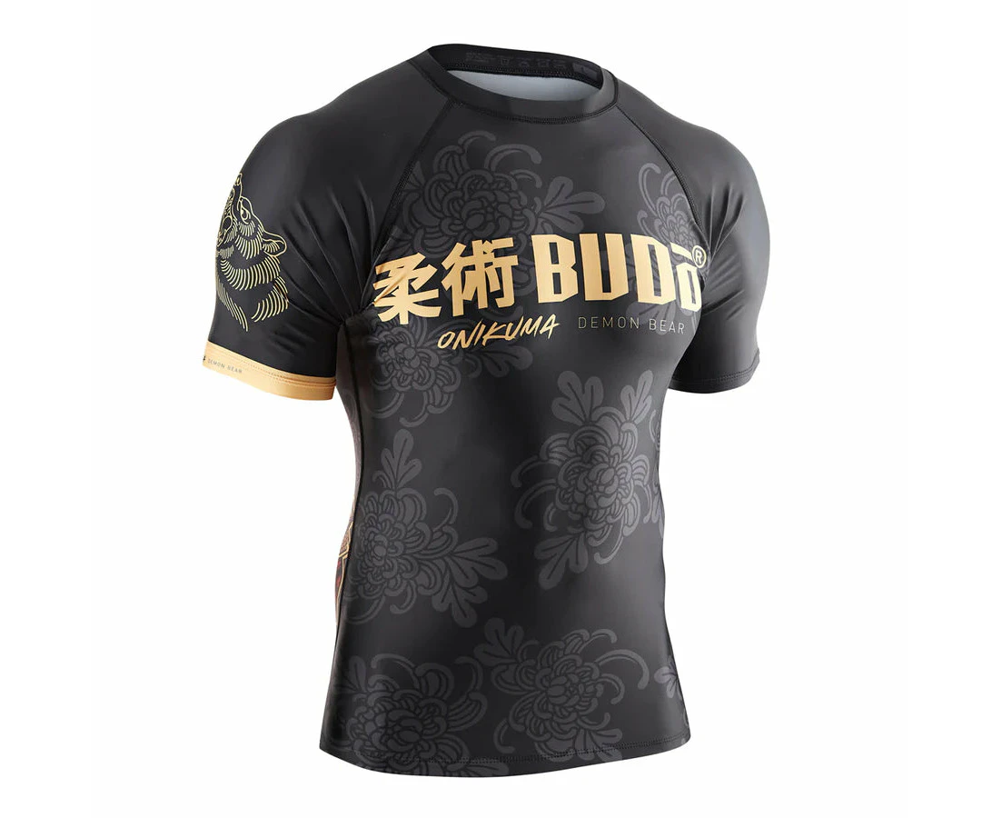 Budo Onikuma Rash Guard Black