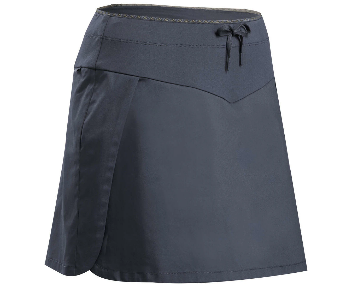 DECATHLON QUECHUA Fresh Women's Hiking Skort - NH100 - Carbon Grey, 8554686