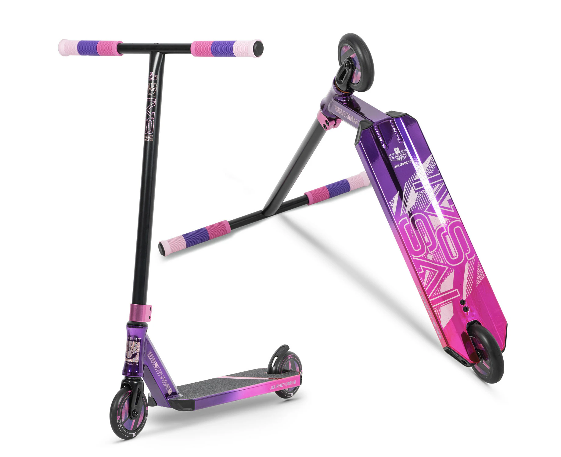 Invert Supreme Journey 1 Scooter Tri Electro Pink/Pink/Purple