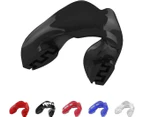 SAFEJAWZ Ortho Series Sports Mouth Guard for Braces (Black)