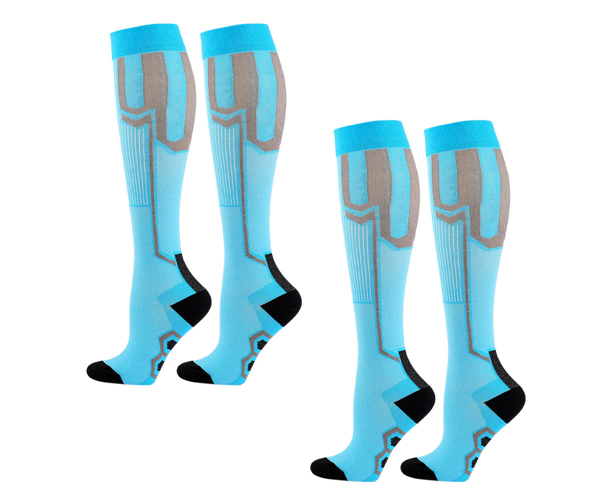 Sports Compression Socks - Calf Socks Elastic socks - Cycling Marathon over the knee pressure socks