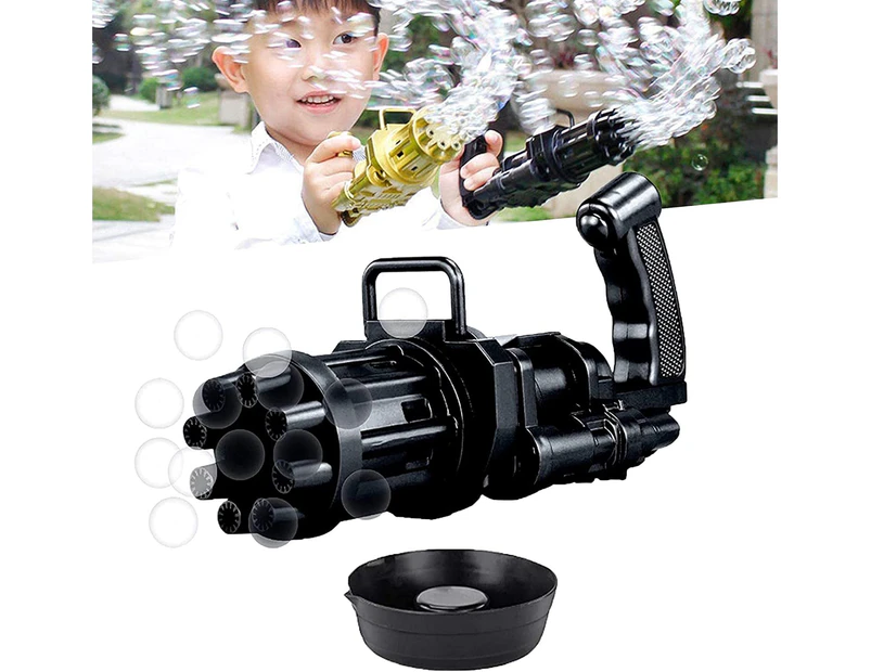 Bubble machine children, toys, soap bubble machine and bubble gun, Gatling bubble machine, eight hole automatic bubble maker children's bubble