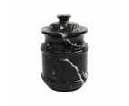 Marble Urn 20 CM Handmade Perfect Memorials Cremation Urns for Human Or Dog Ashes - Urns for Ashes Adult Female - Marinara