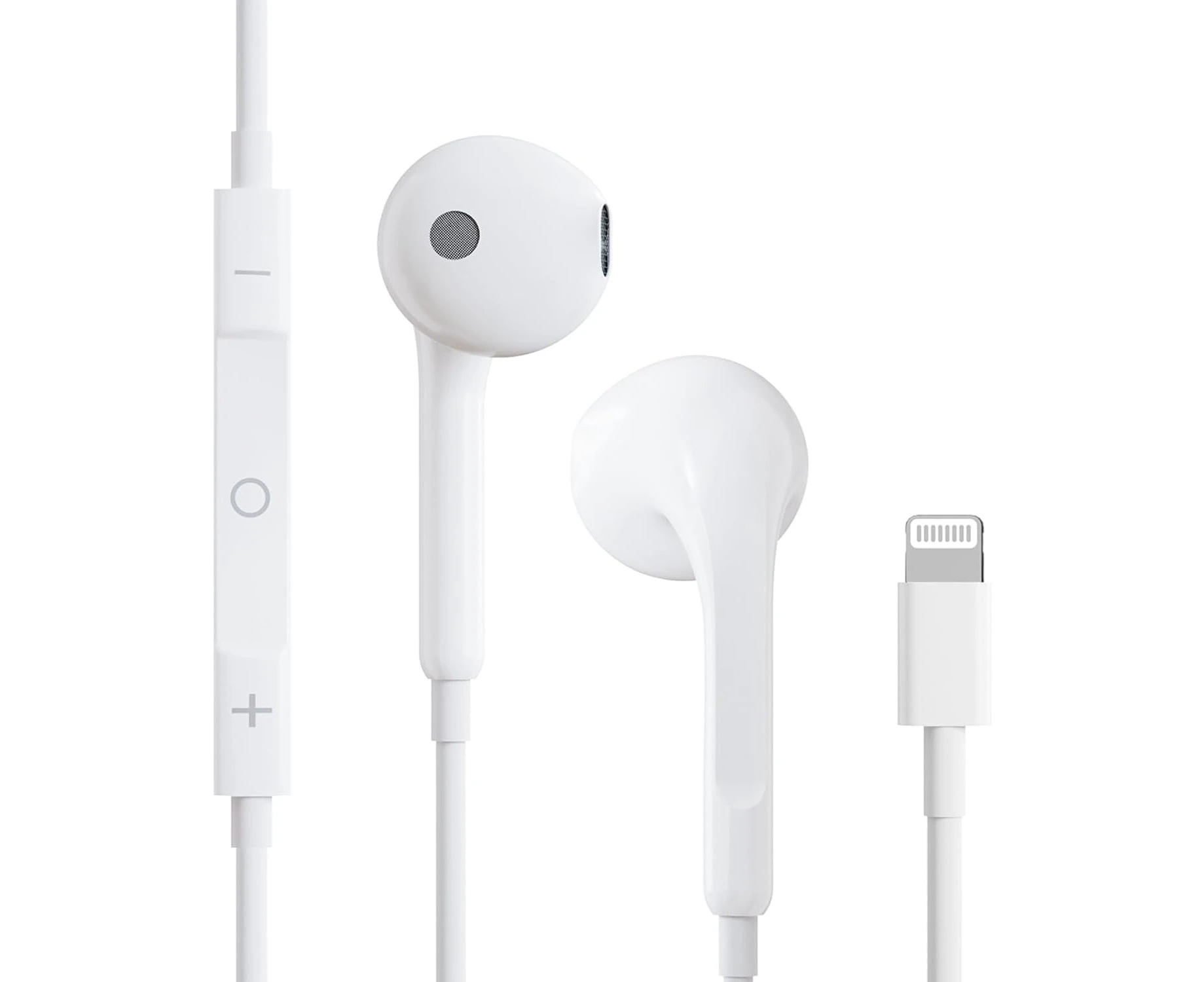 Apple Earbuds Lightning Headphones for iPhone,iPhone Earphones Wired,Apple Earphones with Lightning Connector【Apple MFi Certified】for iPhone 14/13/12/11/XR