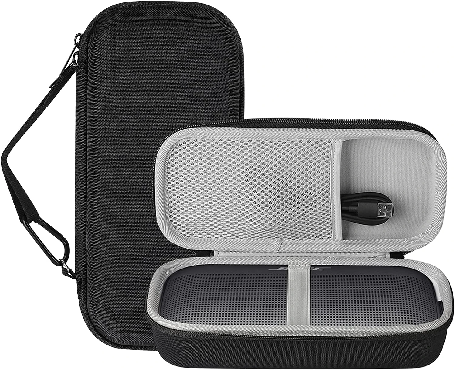 ProCase Hard Case for Bose SoundLink Flex Bluetooth Speaker [CASE ONLY] Travel Carrying Case for SoundLink Flex Speaker and Accessories -Black