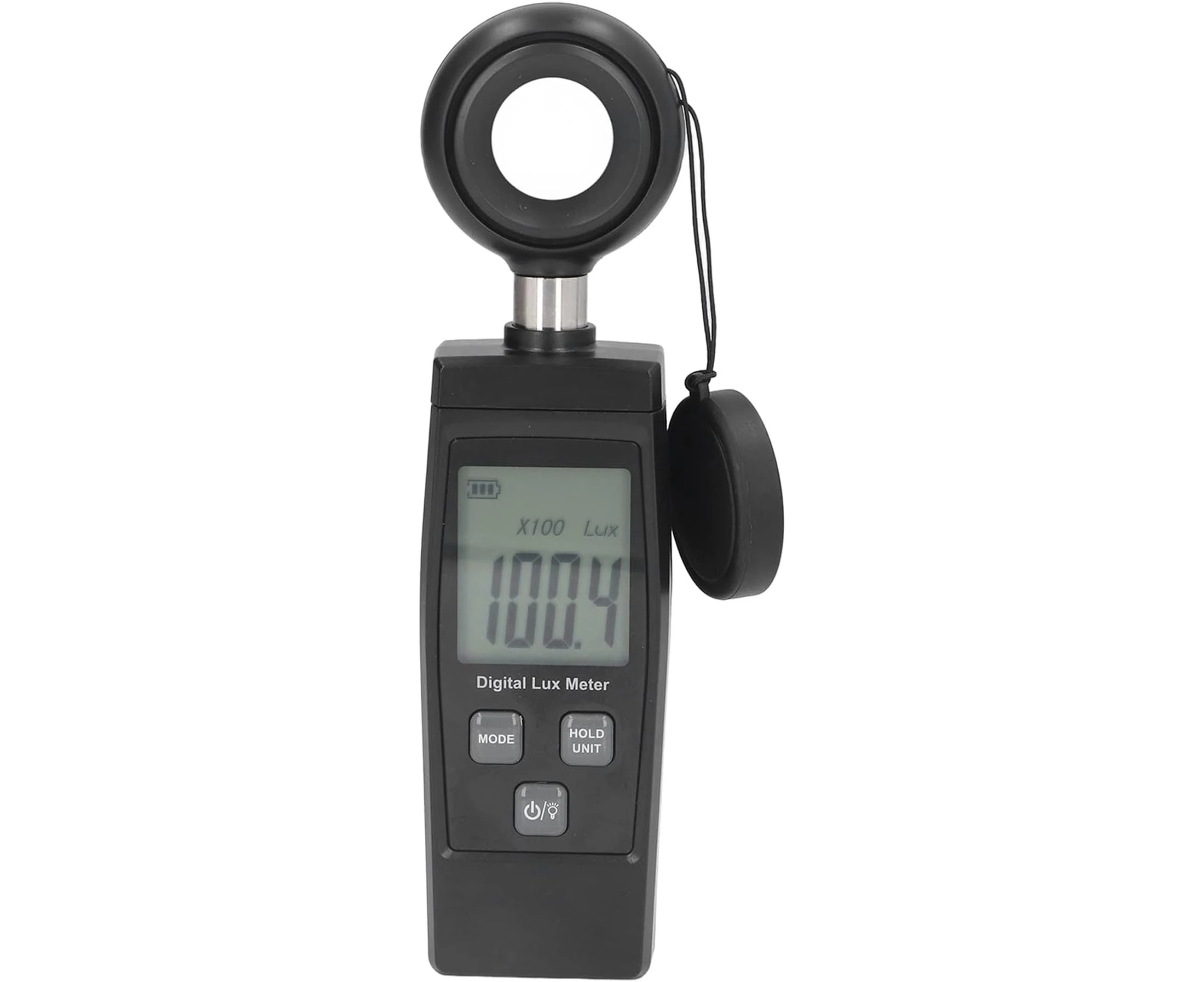 Digital Illuminance Light Meter, High Accuracy RZ851 Handheld LED Light Meter with Backlight LCD Display, Mini Portable Light Meter Ranges up to 200,000 Lx