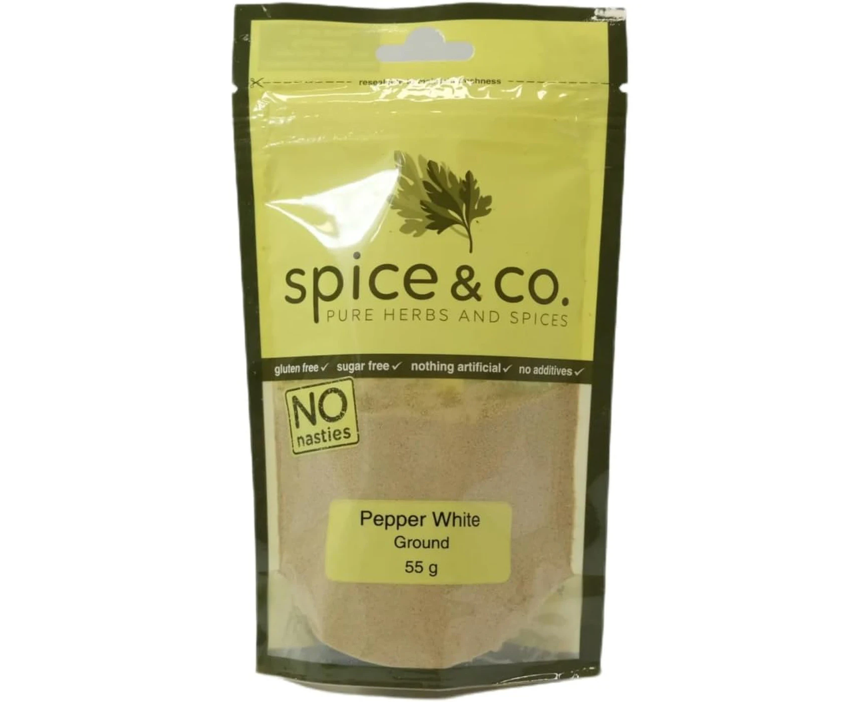 Spice & Co Ground White Pepper 55 g