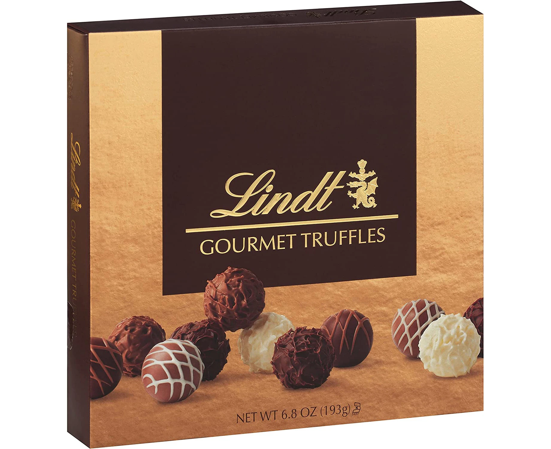 Lindt Gourmet Truffles Chocolate Box 192g