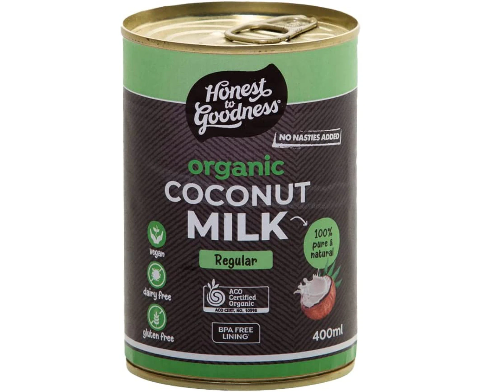 Honest to Goodness Organic Coconut Milk 400 ml