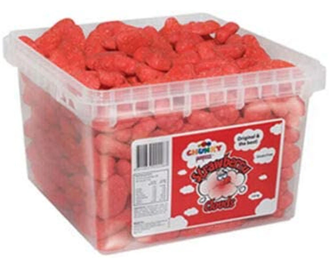 Chunky Funkeez Strawberry Clouds Lollies, 1.45 kg