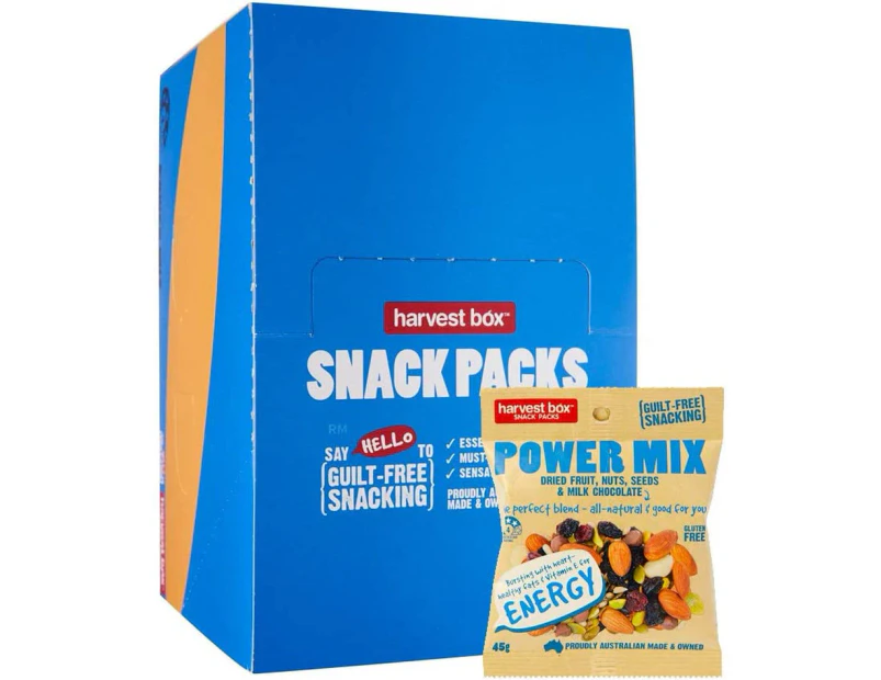 Harvest Box Power Mix Snack Pack, 45x10 Grams