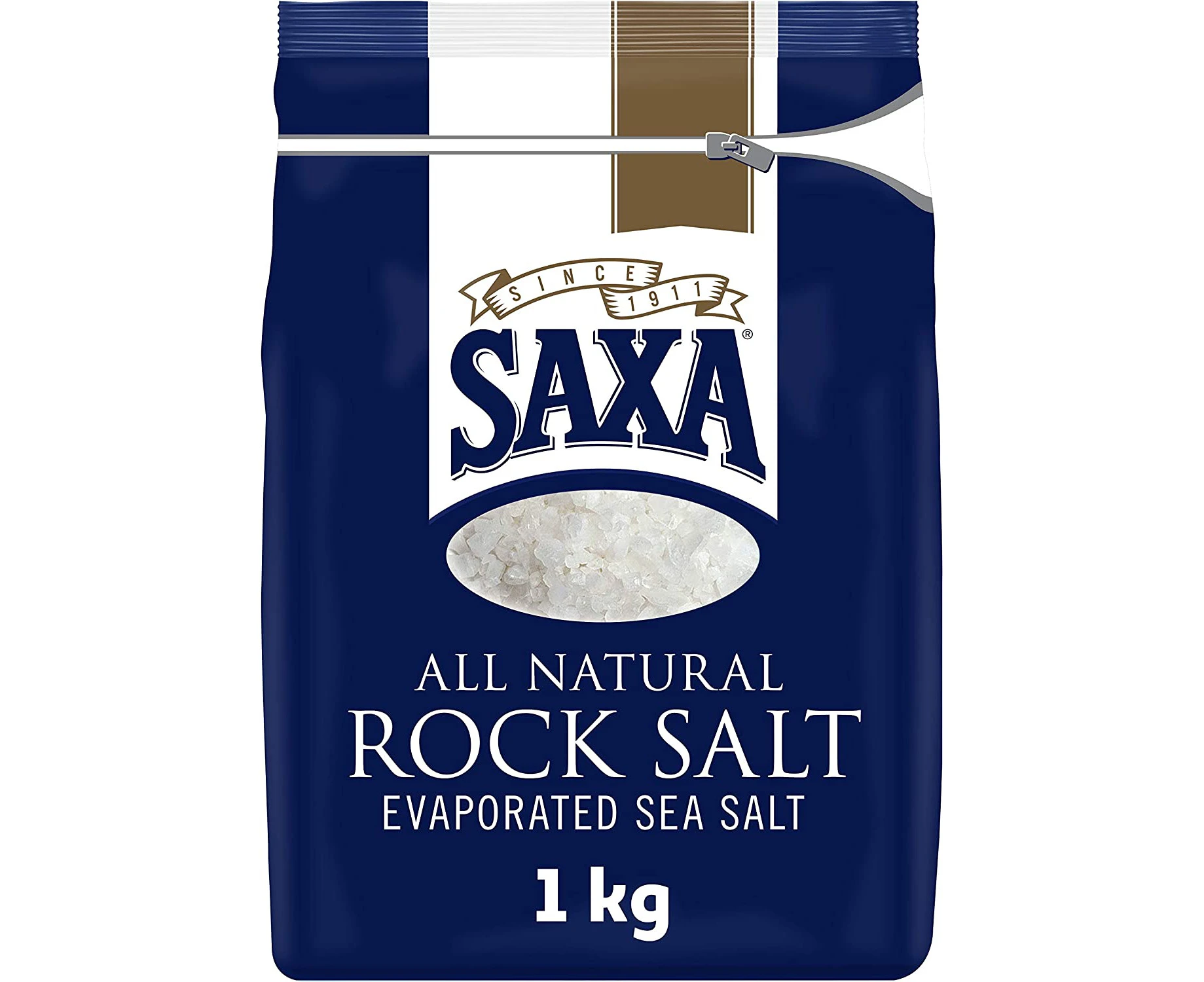 Saxa All Natural Rock Salt Bag Catering Bulk Flavour for Cooking Saxa Seasoning Saxa Spice All Purpose Seasoning 1kg