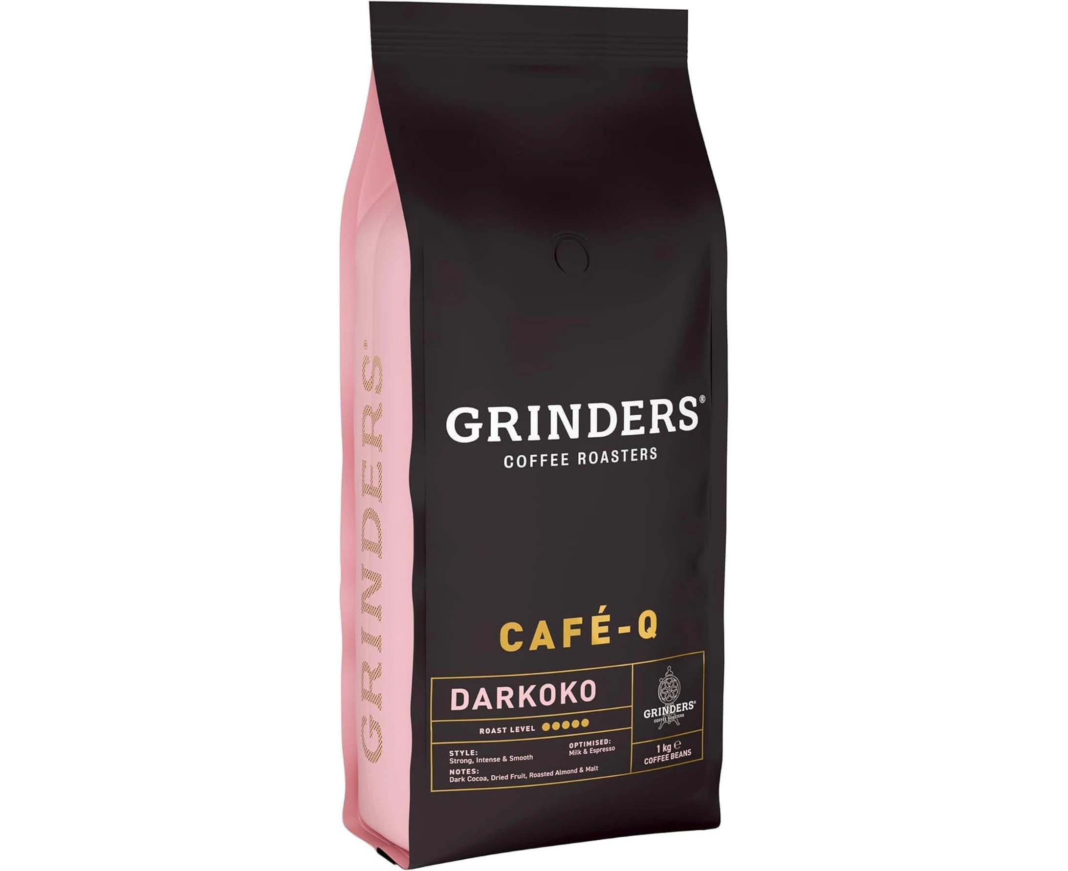 Grinders Café-Q Darkoko Coffee Beans, 1kg