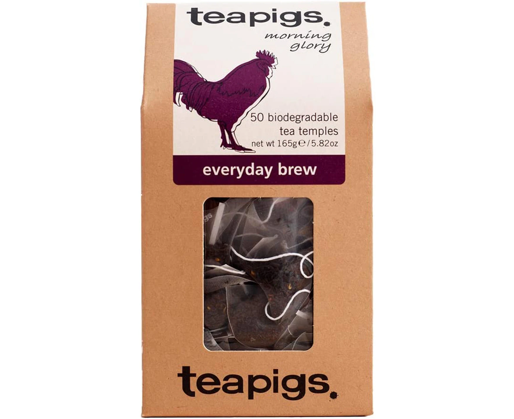 Teapigs English Breakfast Tea 50 Biodegradable Tea Bags