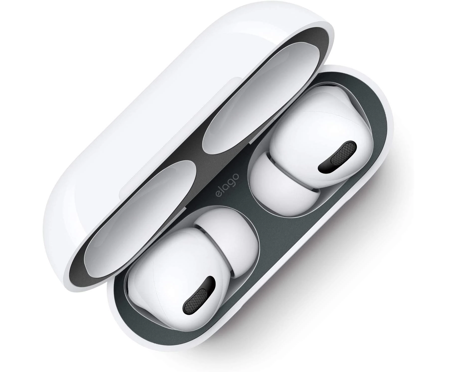 elago Dust Guard Compatible with AirPods Pro 2, Compatible with AirPods Pro - Dust-Proof Film, Ultra Slim, Luxurious Looking, Protect from Iron/Metal Shavi