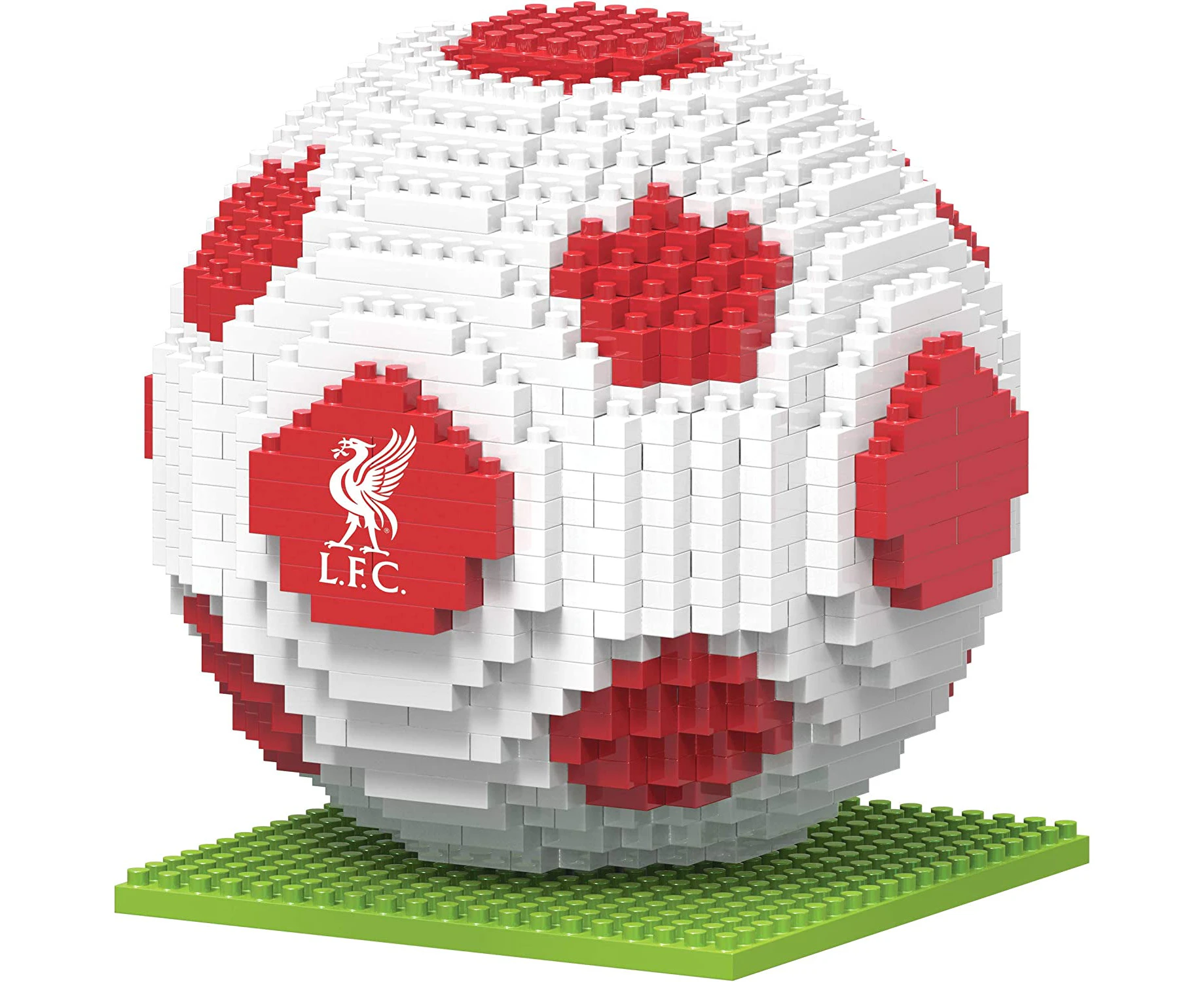 FOCO Officially Licensed Liverpool FC BRXLZ Building Blocks 3D Football Building Set