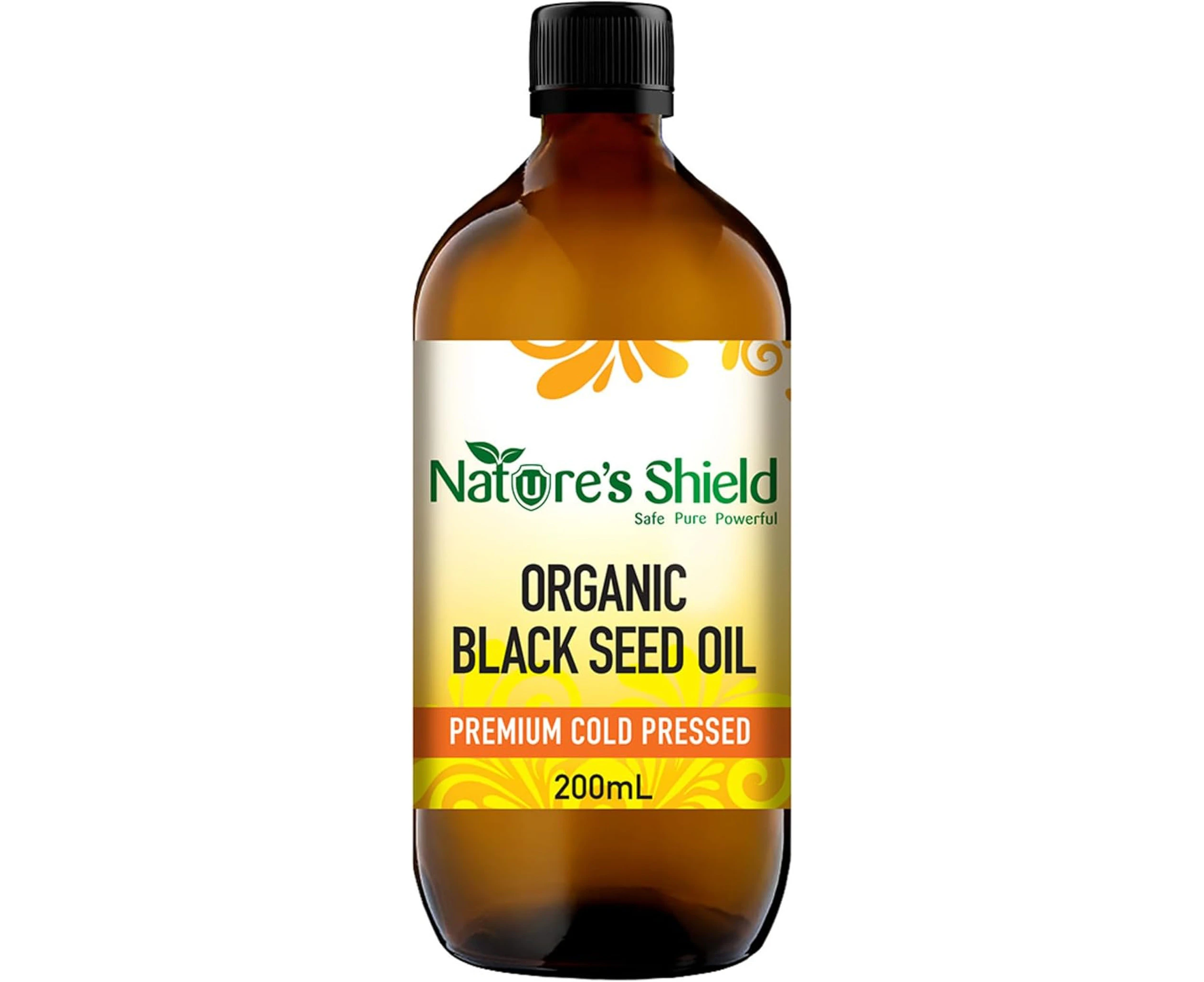 Nature's Shield Organic Black Seed Oil 200 ml