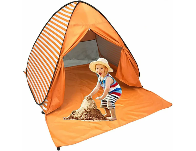 Pop Up Beach Tent Shade Sun Shelter UPF 50+ Canopy Cabana 2-3 Person for       Baby Kids Outdoor Activities Camping Fishing Hiking Picnic Tourin