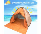 Pop Up Beach Tent Shade Sun Shelter UPF 50+ Canopy Cabana 2-3 Person for       Baby Kids Outdoor Activities Camping Fishing Hiking Picnic Tourin