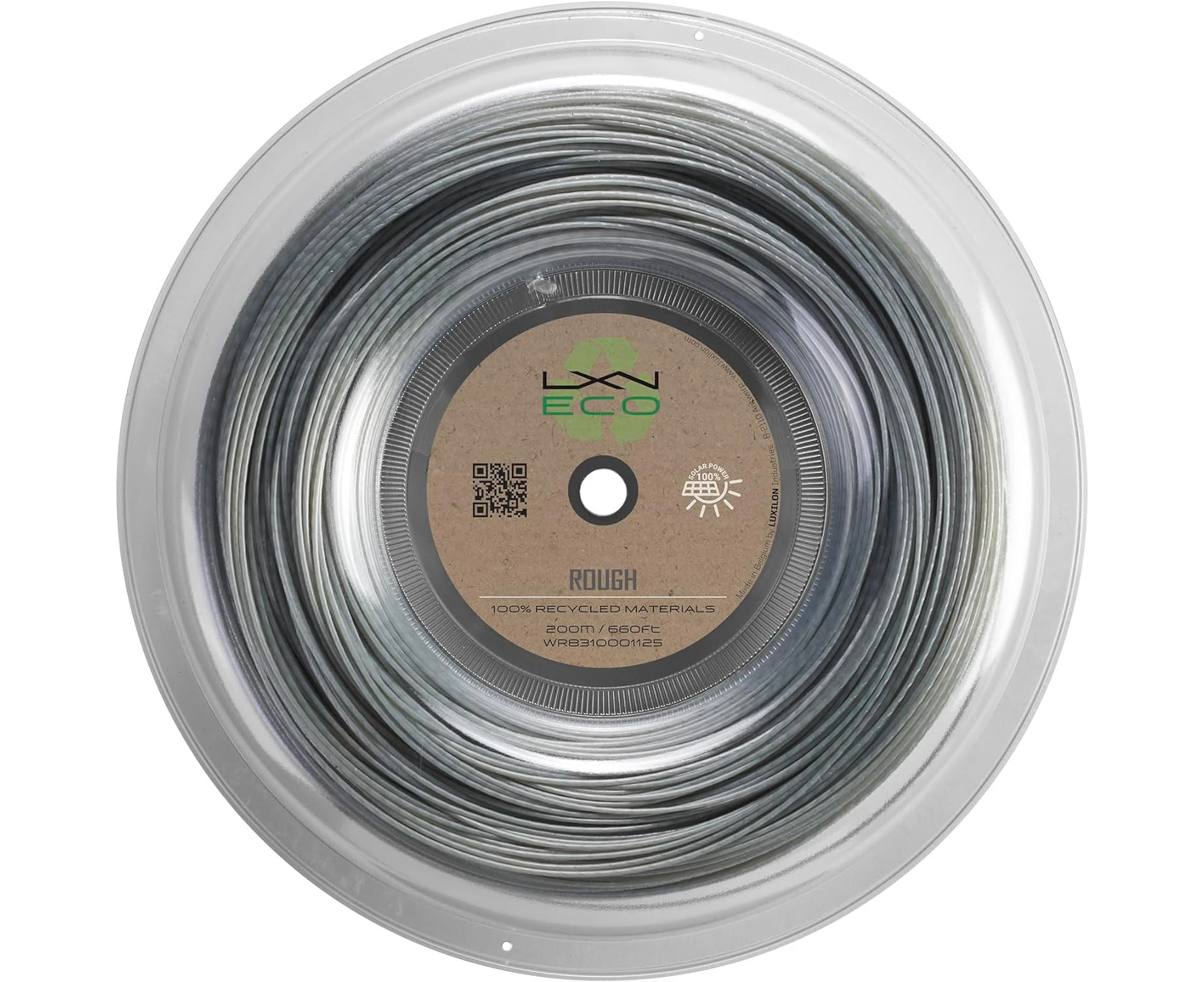 LUXILON Tennis String String String ECO Series 100% Recycled Material (Plastic Bottle) Single Tension Reel