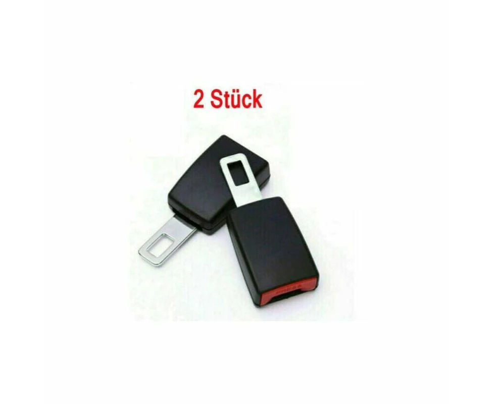 2X Adjustable Car Seat Belt Extension Buckle Locking Clip