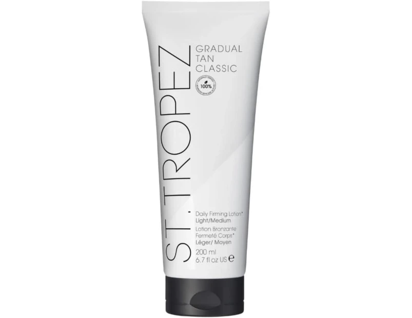 St.Tropez Gradual Tan Classic Daily Firming Lotion Light/Medium, Self Tanner,200 ml (Pack of 1)