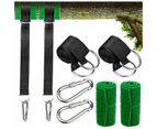 Swing Attachment, Heavy Duty Hanging Swing Strap with D-Ring Maximum Load 500kg for Camping, Hammock and Garden Swing,