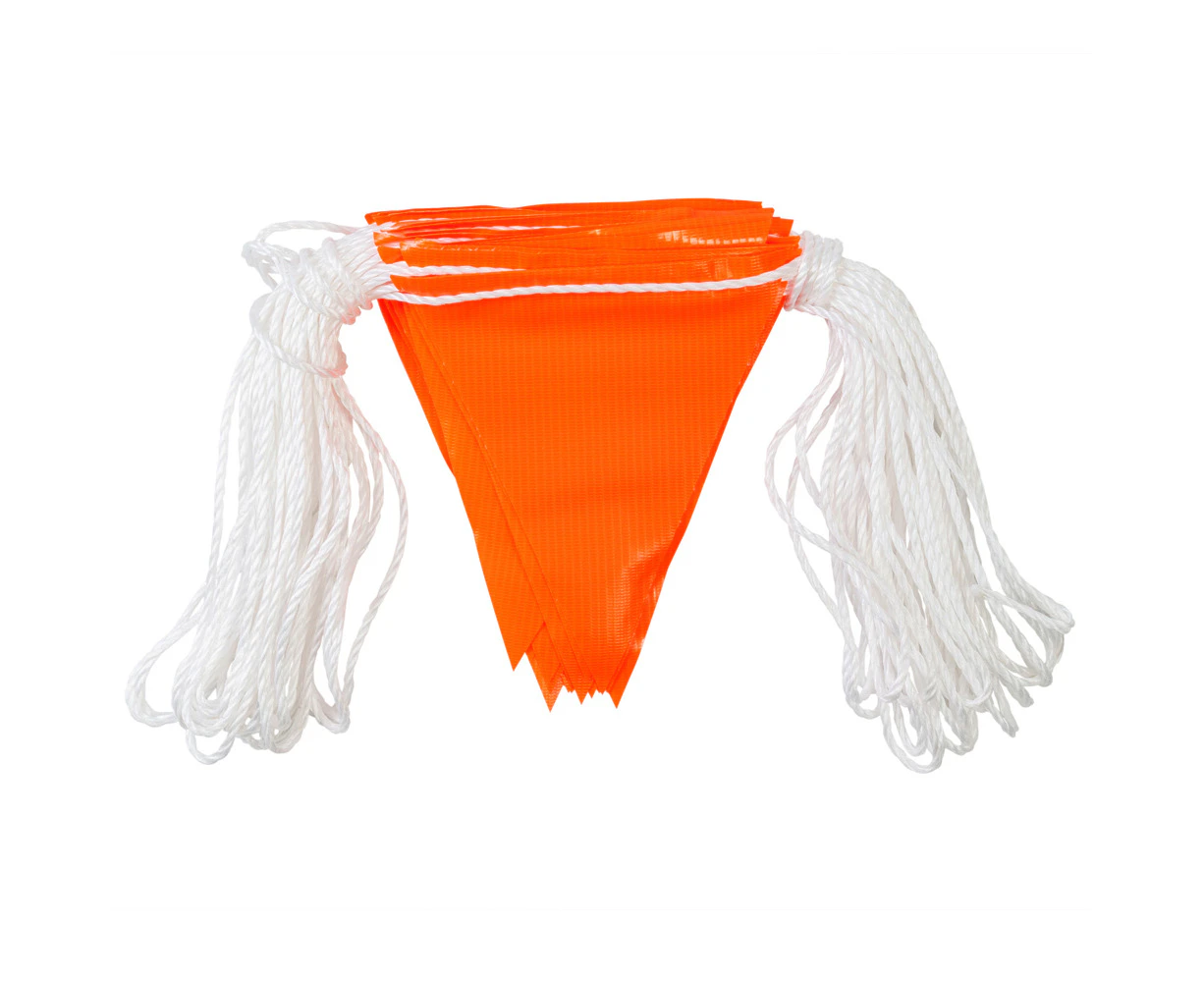 Orange Bunting 30M Roll