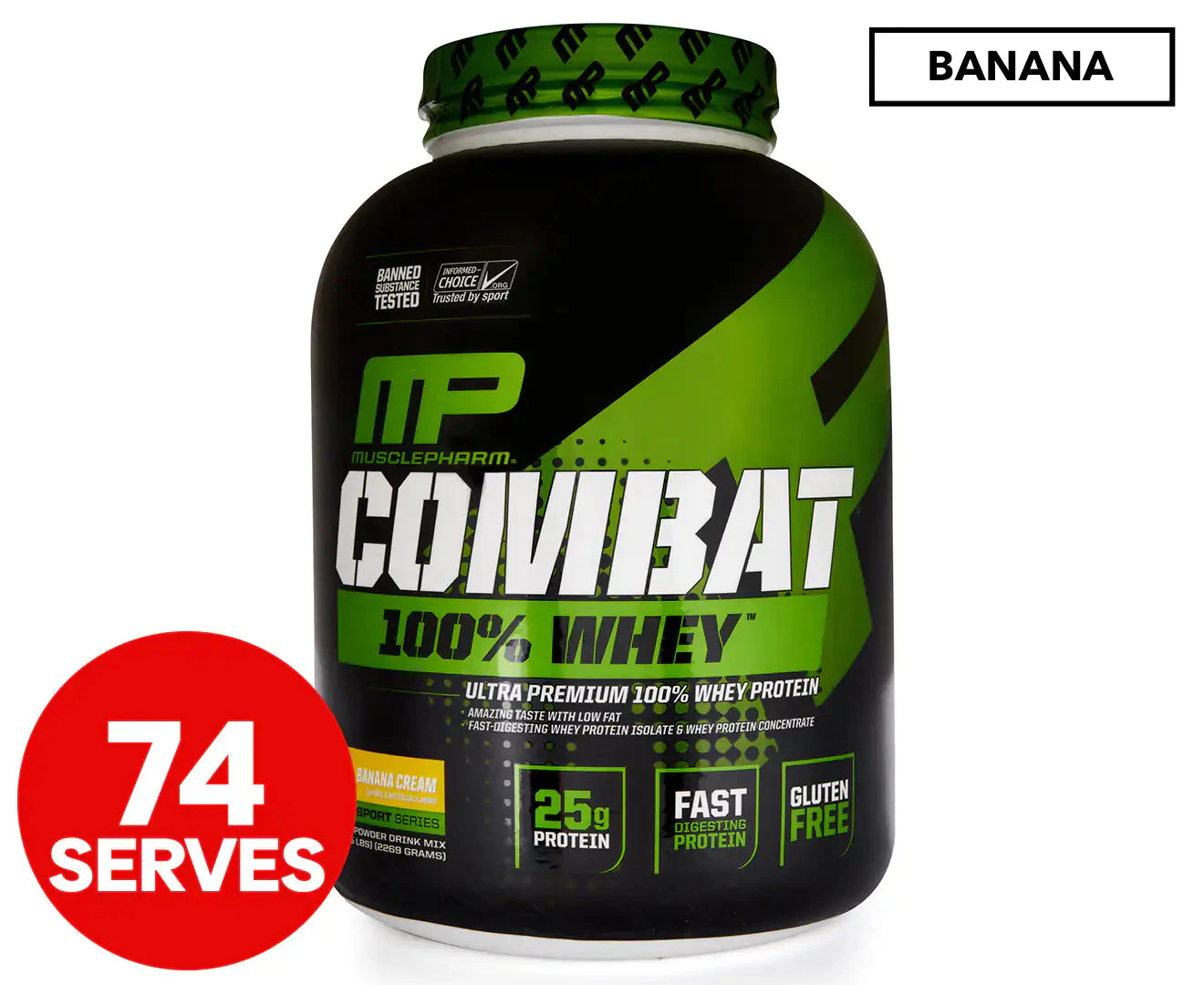 Musclepharm Combat 100% Whey - Vanilla