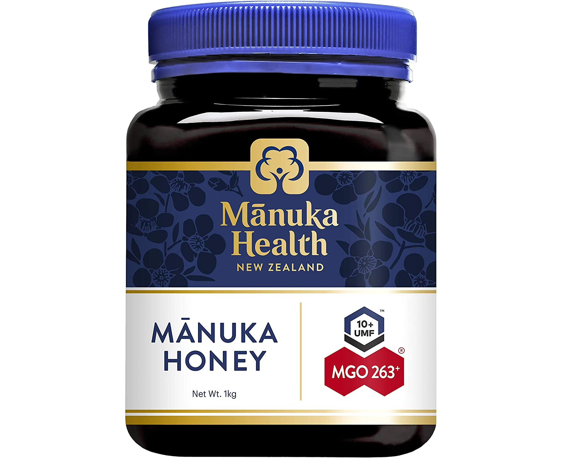 Manuka Health UMF 10+/MGO 263+ Manuka Honey (250g/8.8oz), Superfood, Authentic Raw Honey from New Zealand