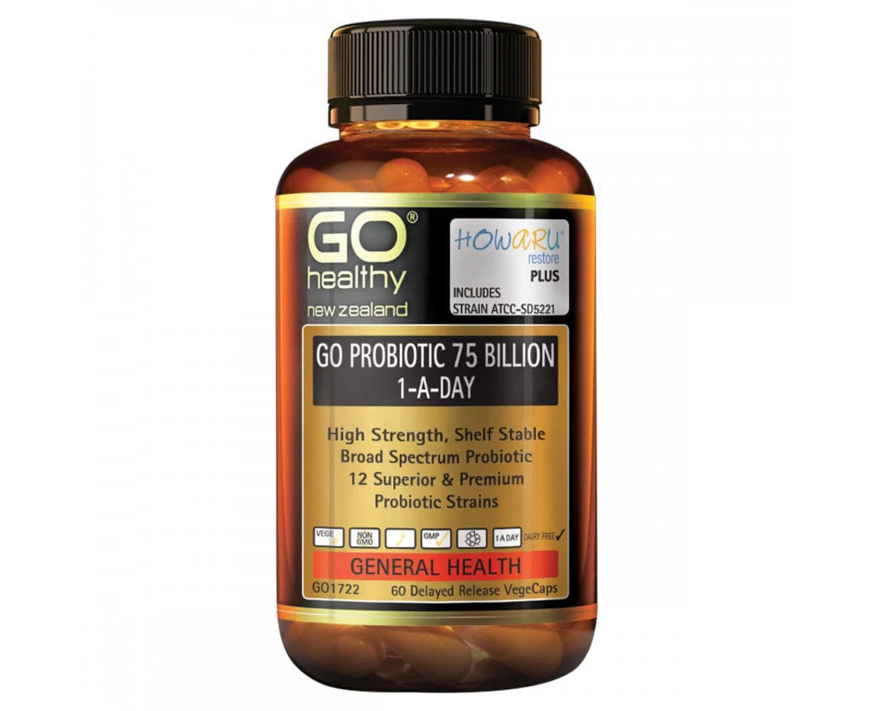 GO Healthy Go Probiotic 75 Billion