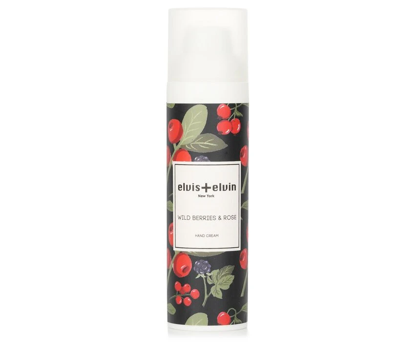 Elvis + Elvin Hand Cream  Wild Berries & Rose 75ml/2.5oz