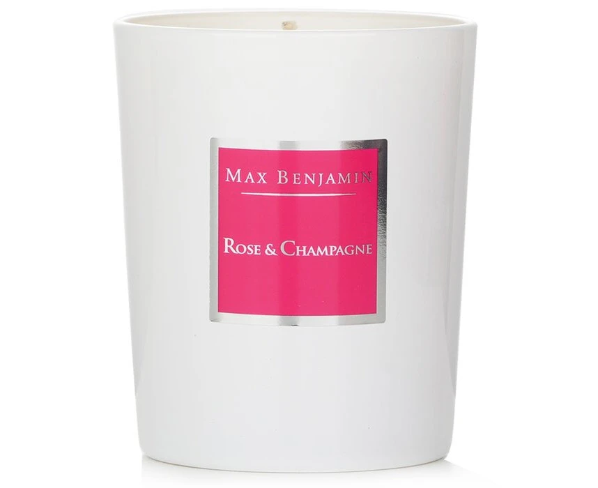 Max Benjamin Candle  Rose & Champagne 190g/6.5oz