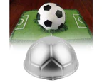 Large 3D Football Ball Birthday Cake Baking Mould Pan Diy Non-Stick Bakeware Tool