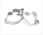 Baking pan cookie cutter set with skirts, high heels, lips and heart mouth cookie shapes