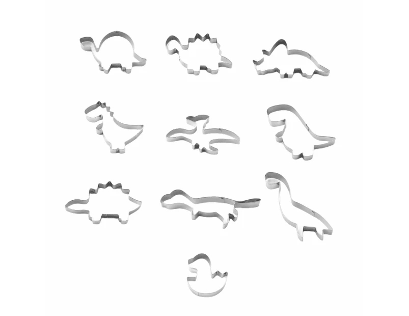 Baking pan cookie cutter 10-piece set, animal baking tool, cake and cookie molds