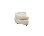 VI Orlando Fabric Upholstered Ottoman