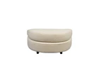 VI Orlando Fabric Upholstered Ottoman