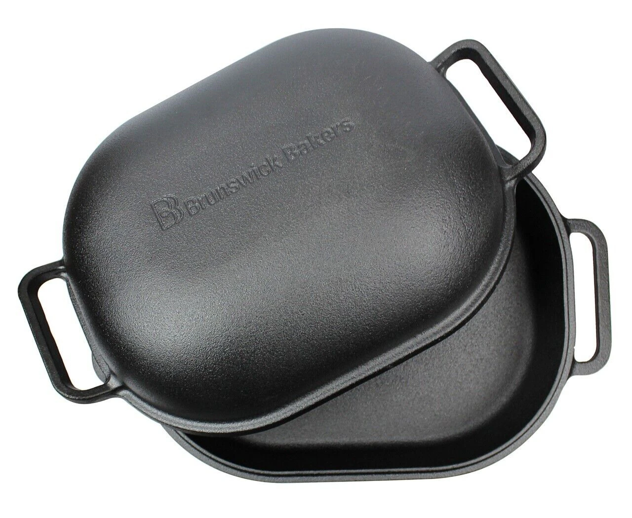 Brunswick Bakers Pre-seasoned Cast Iron Bread Baking Pan 39x26cm