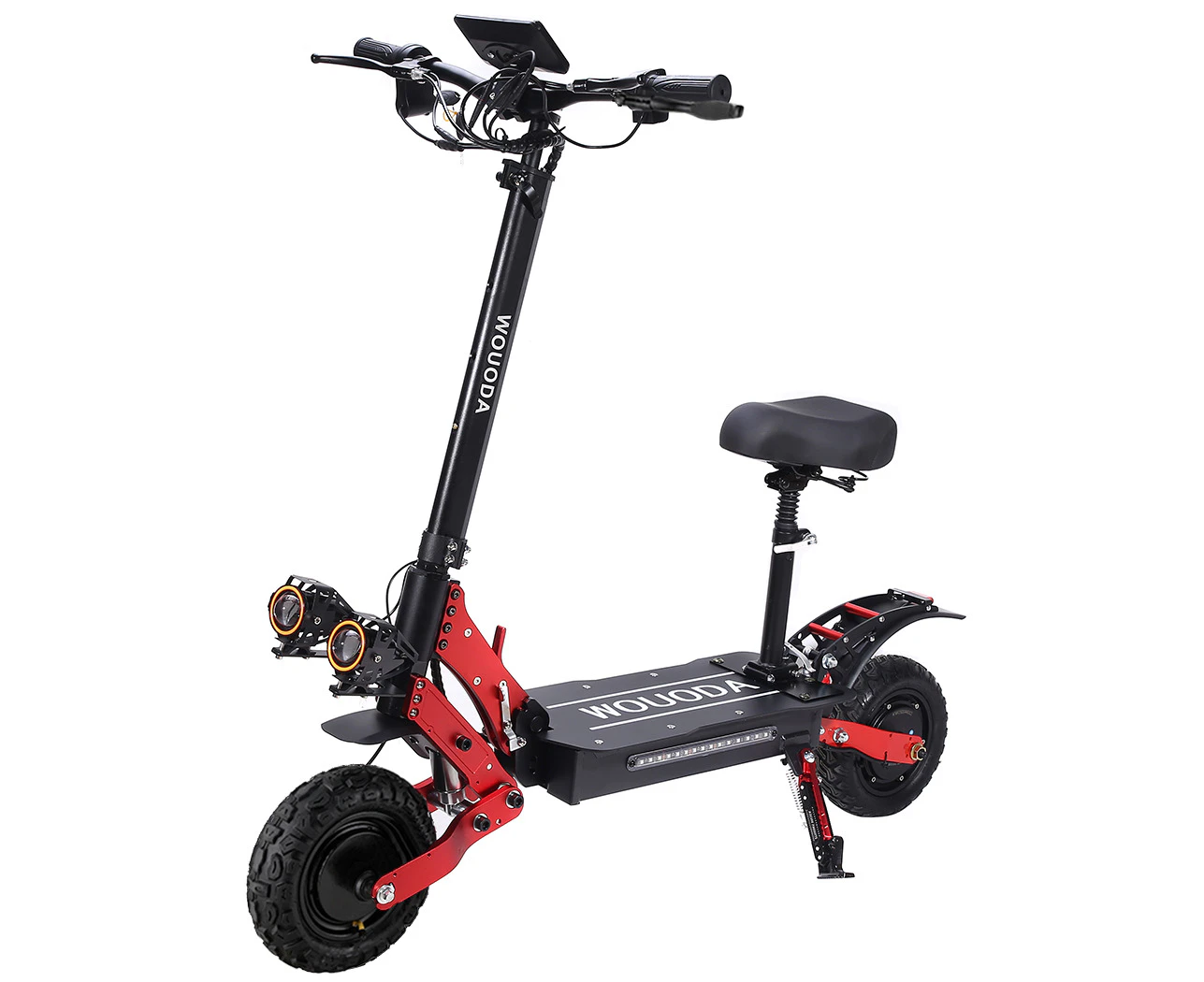 2000W Dual Motor Electric Scooter 70KM/H 60KM Foldable Adult Off Road E-Bike