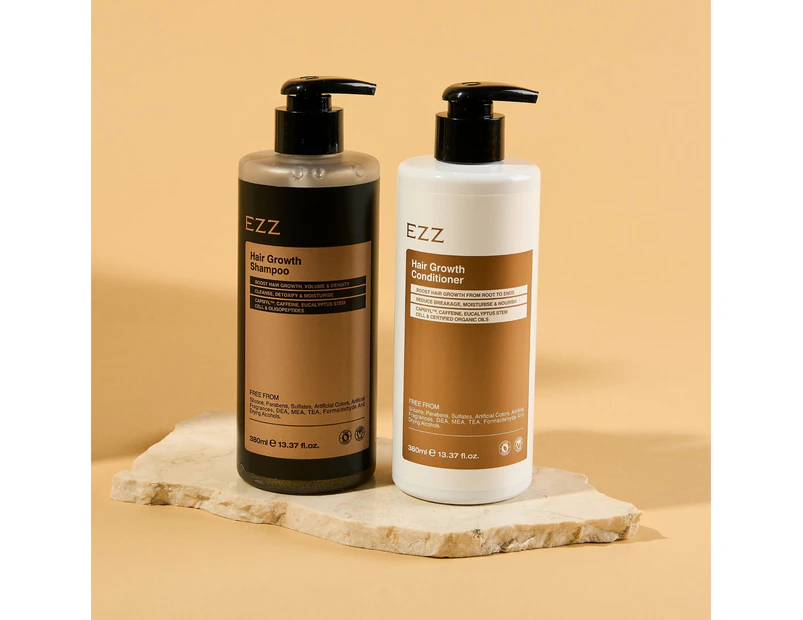 EZZ Hair Growth Shampoo + Conditioner Bundle