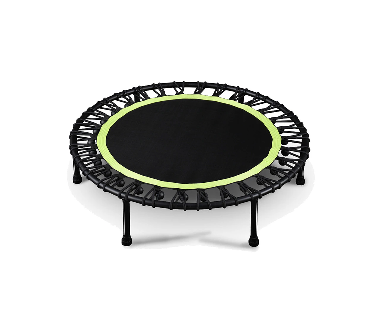 40" Mini Fitness Trampoline Gym Trainer Rebounder Jogger Home Cardio Exercise Green