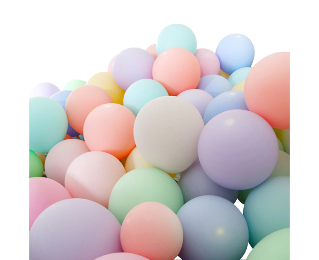 100pcs Mix Color 10inch Macaron Color Latex Balloons Baby Birthday Event Party Wedding Baby Shower Decor